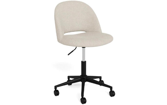 AC Design Bürostuhl Allan beige mit Soft-Bremsrollen