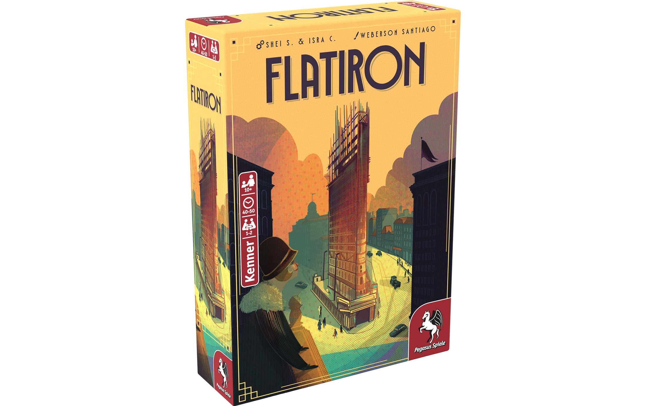 Pegasus Spiele Kennerspiel Flatiron -DE-