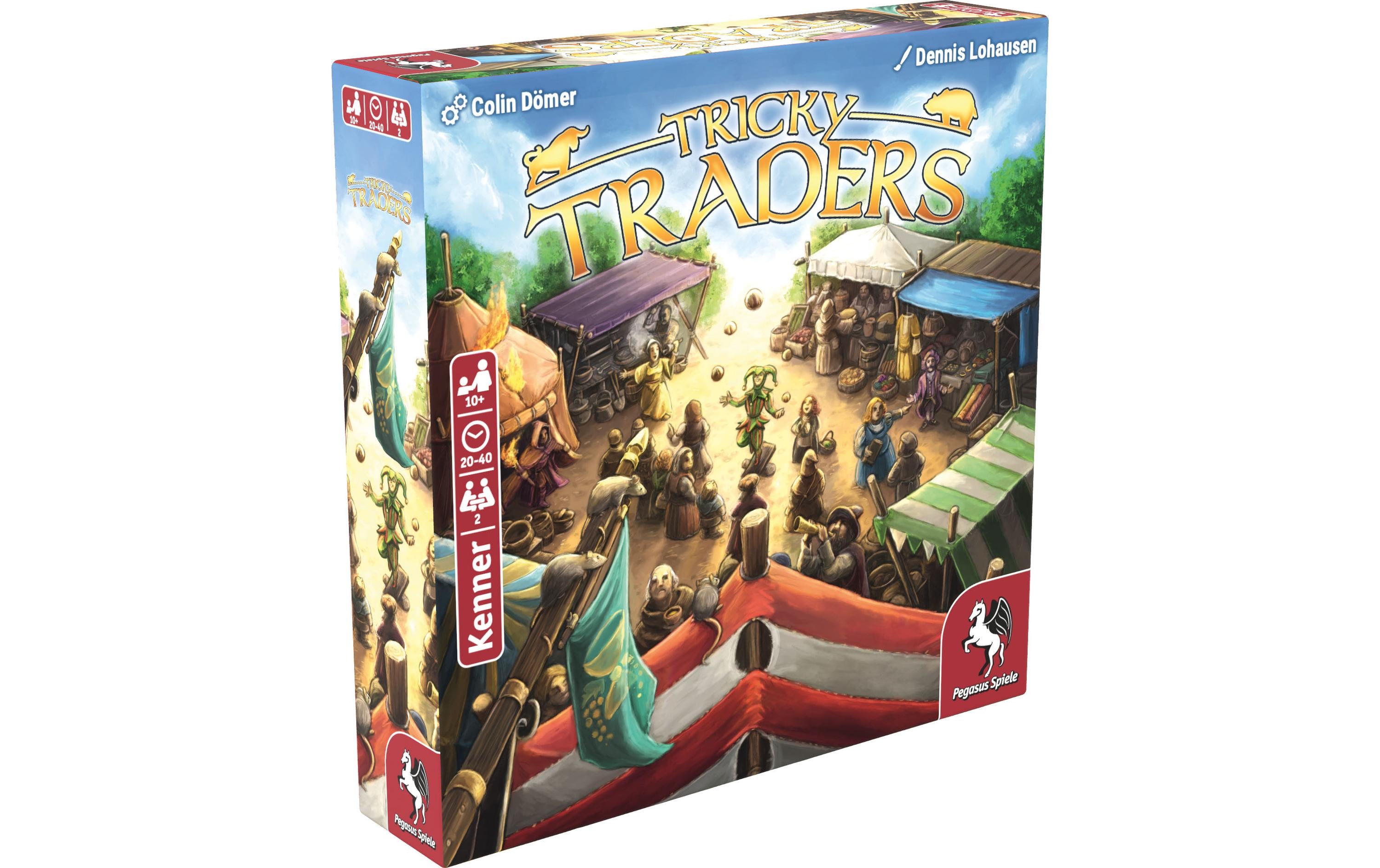 Pegasus Spiele Kennerspiel Tricky Traders -DE-