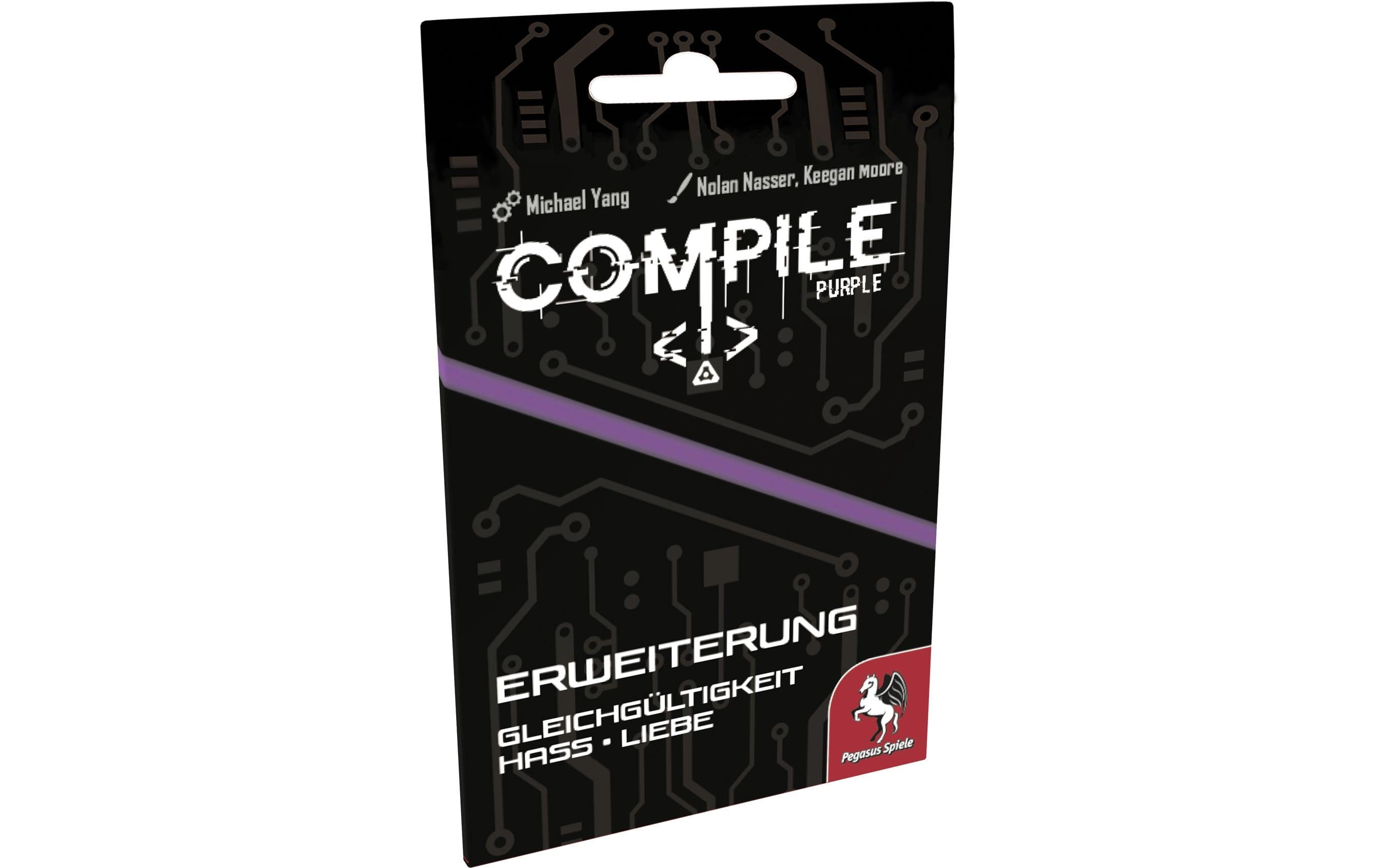 Pegasus Spiele Kennerspiel Compile (Purple Edition) (Erweiterung) -DE-