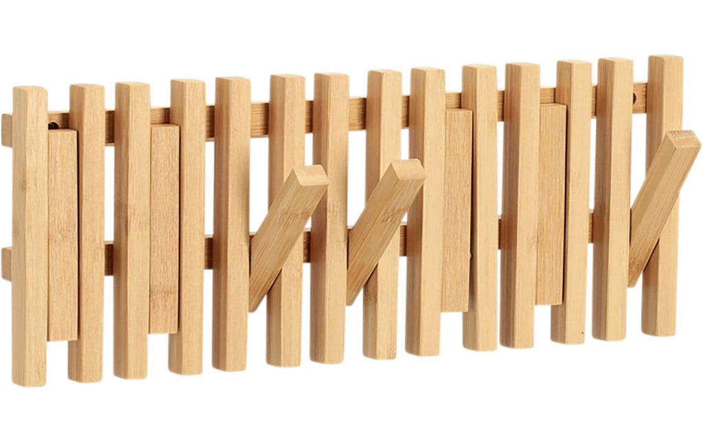 Zeller Present Wandgarderobe Bambus