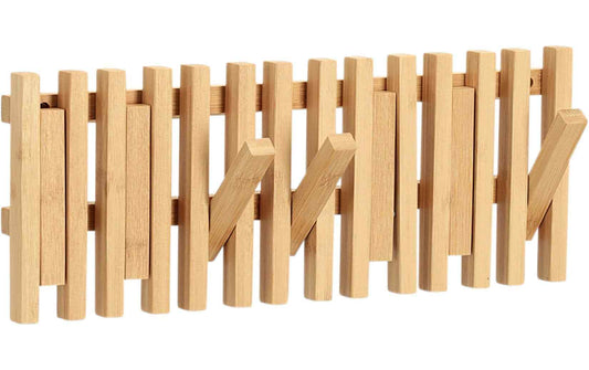Zeller Present Wandgarderobe Bambus