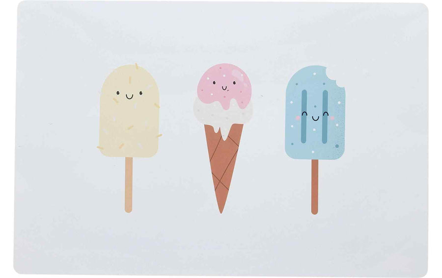 Zeller Present Kindertischset Ice Cream 45 x 30 cm