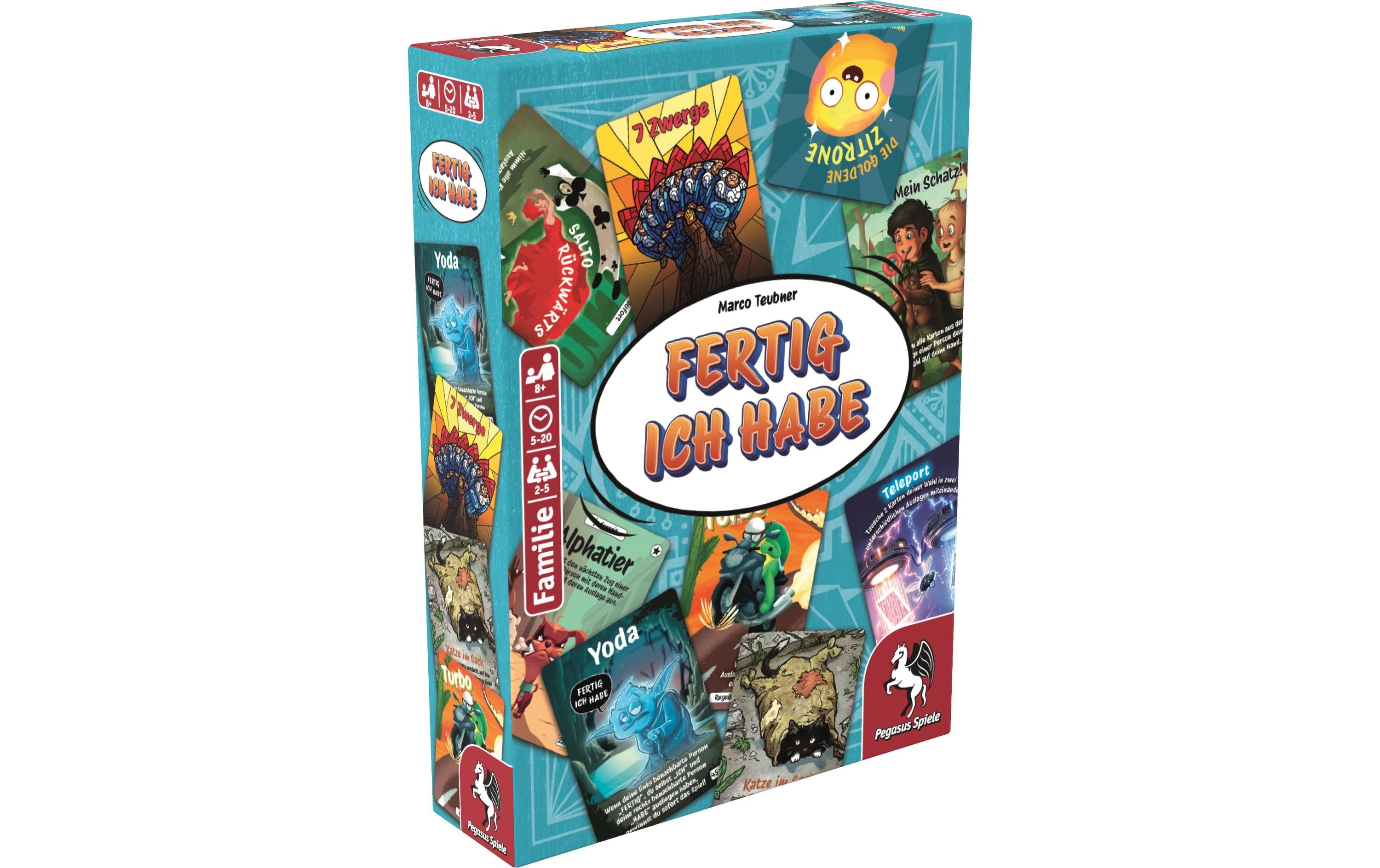 Pegasus Spiele Kartenspiel Fertig Ich Habe -DE-