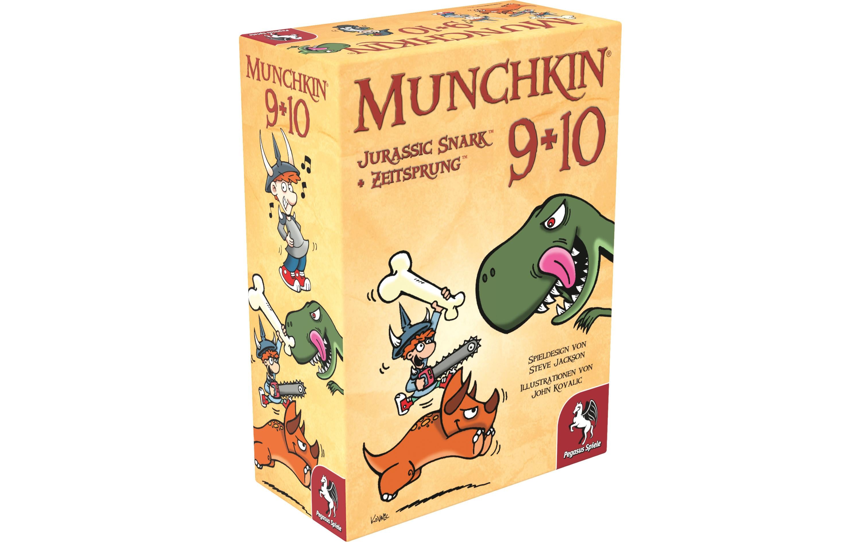 Pegasus Spiele Kartenspiel Munchkin 9+10 (Erweiterung) -DE-