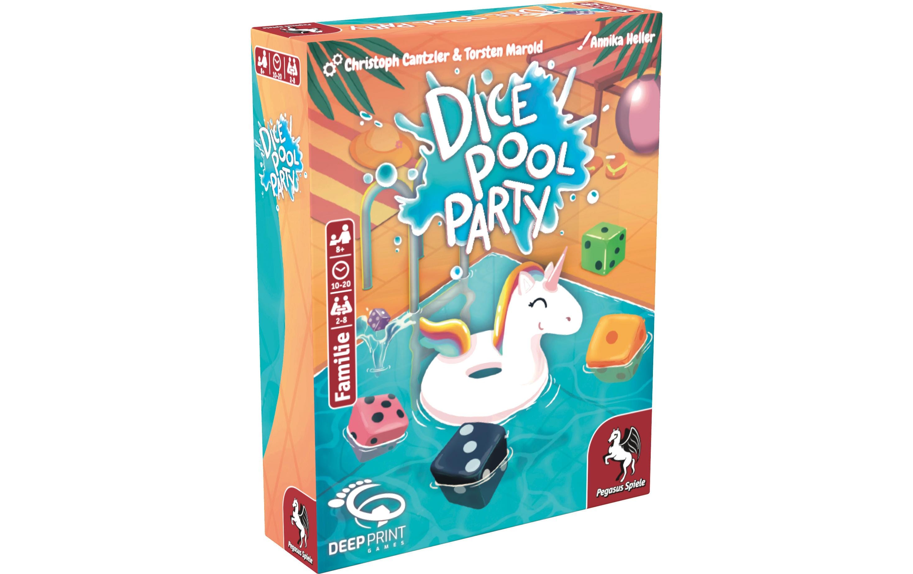 Pegasus Spiele Familienspiel Dice Pool Party -DE-