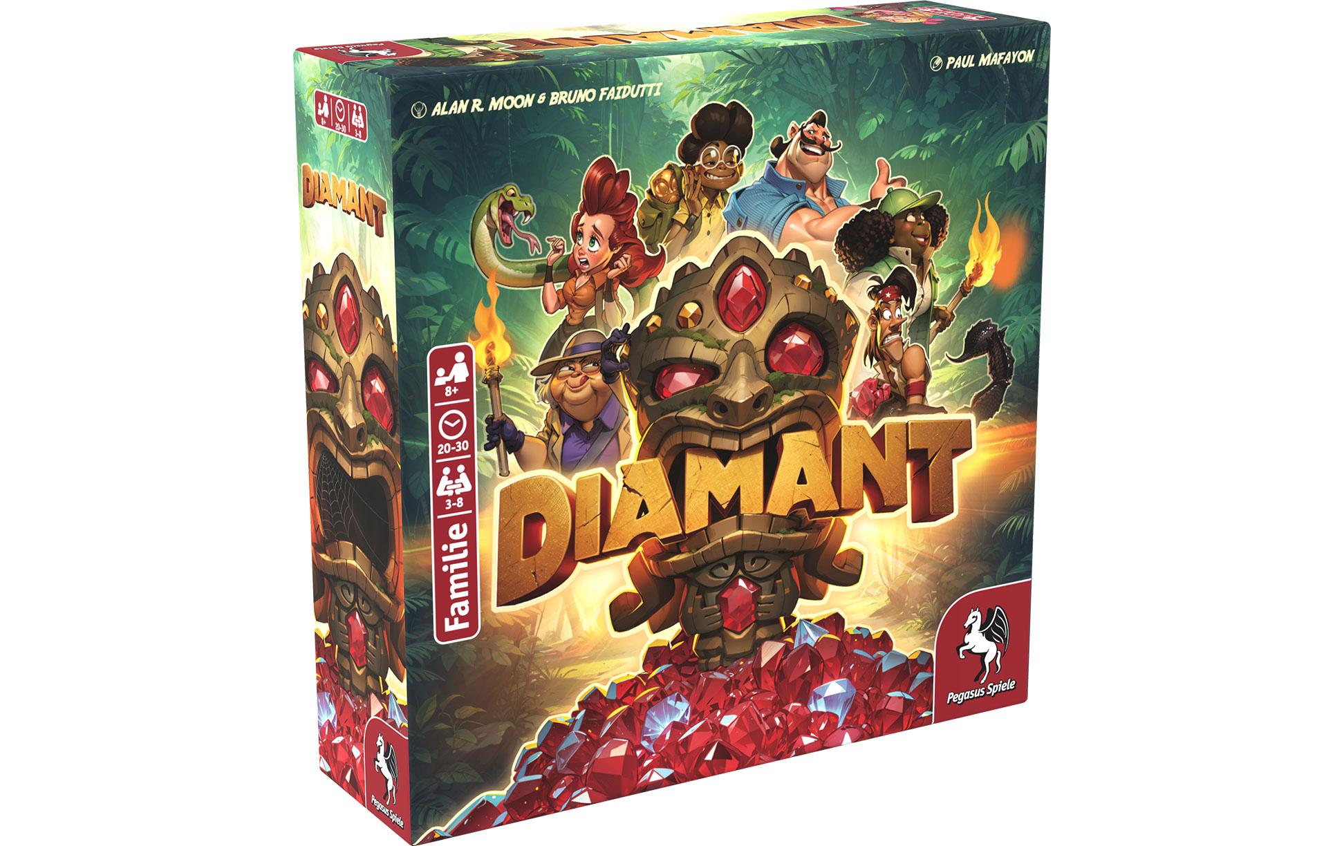 Pegasus Spiele Familienspiel Diamant -DE-