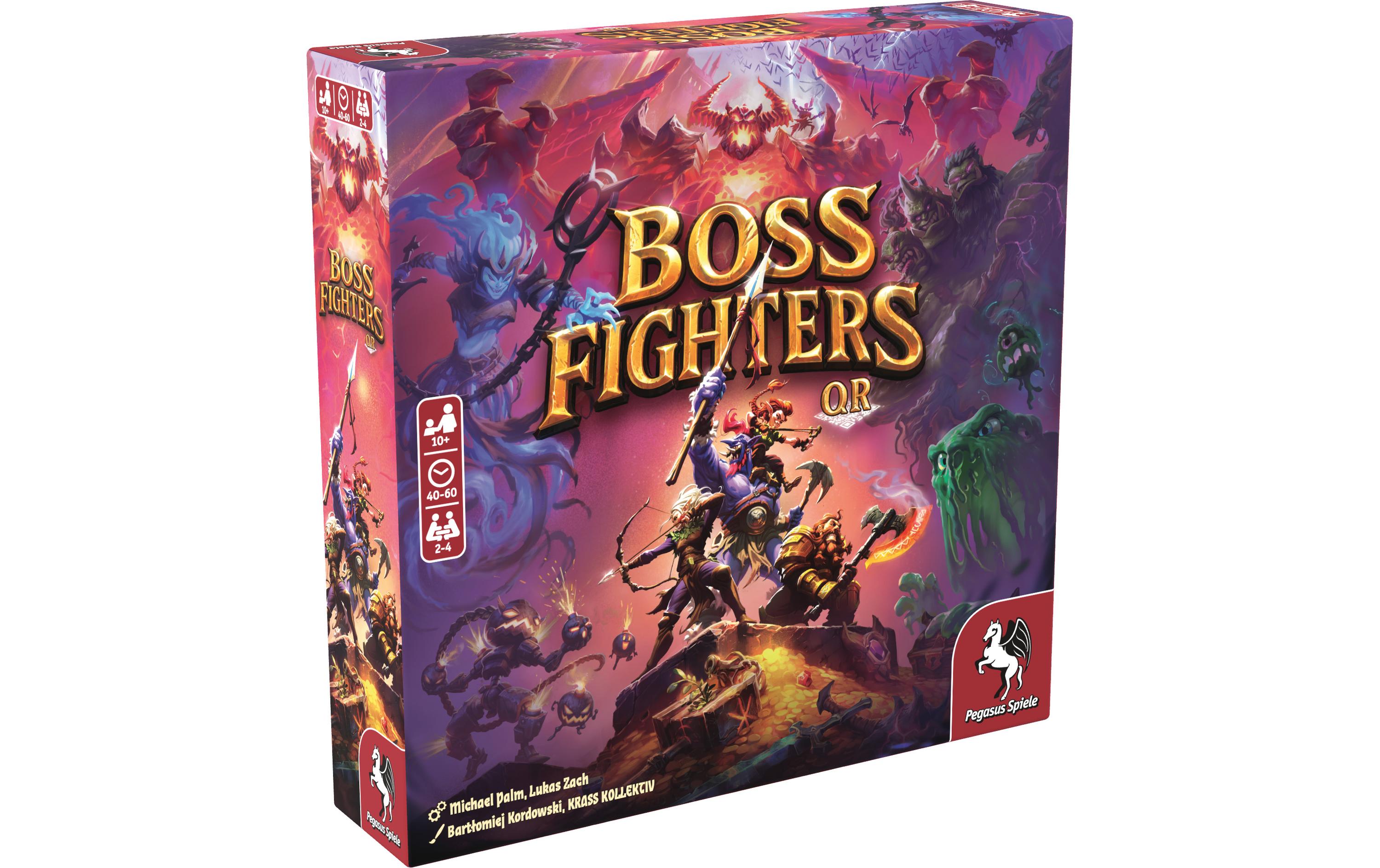 Pegasus Spiele Familienspiel Boss Fighters QR -EN-