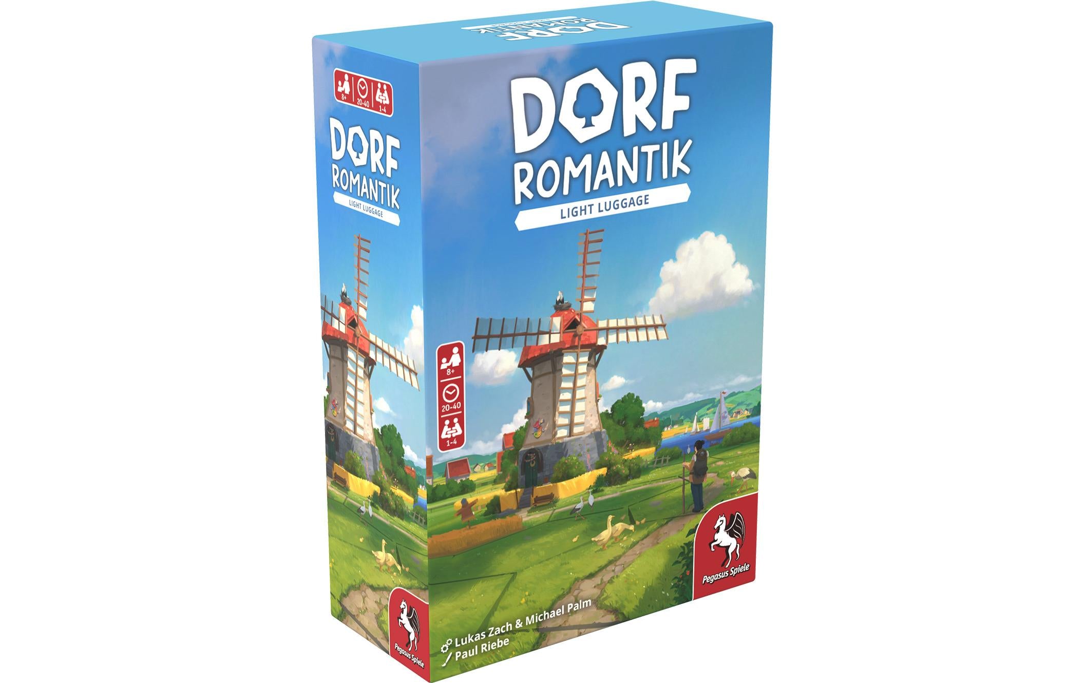 Pegasus Spiele Familienspiel Dorfromantik – Light Luggage -EN-