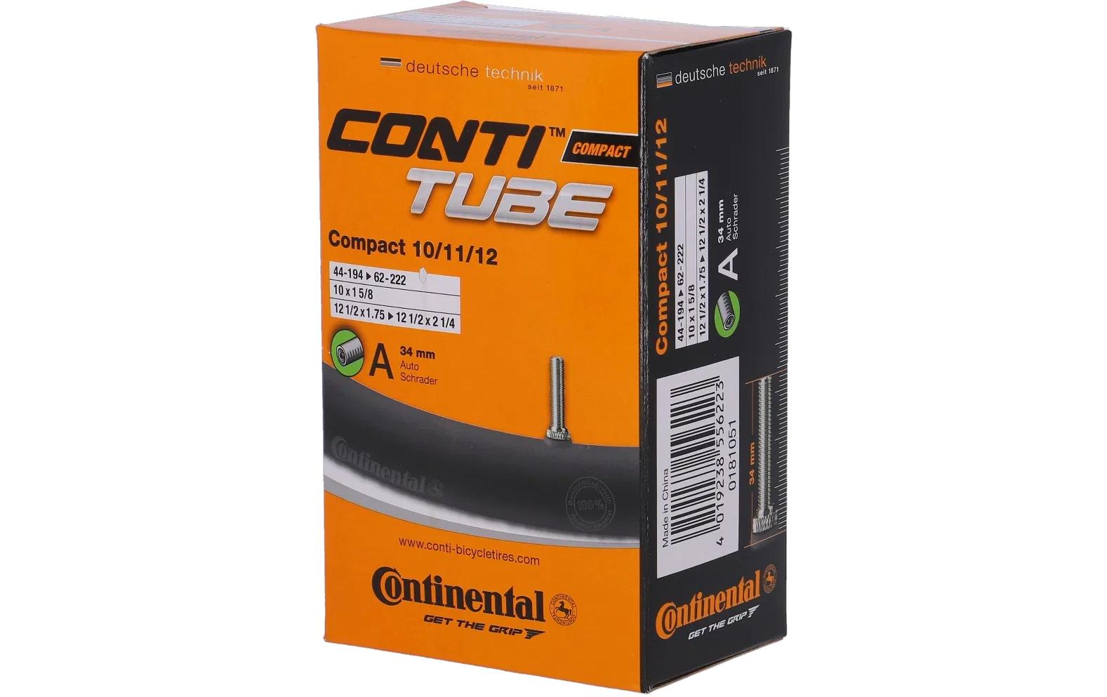 Continental Fahrradschlauch Compact Dunlop 12
