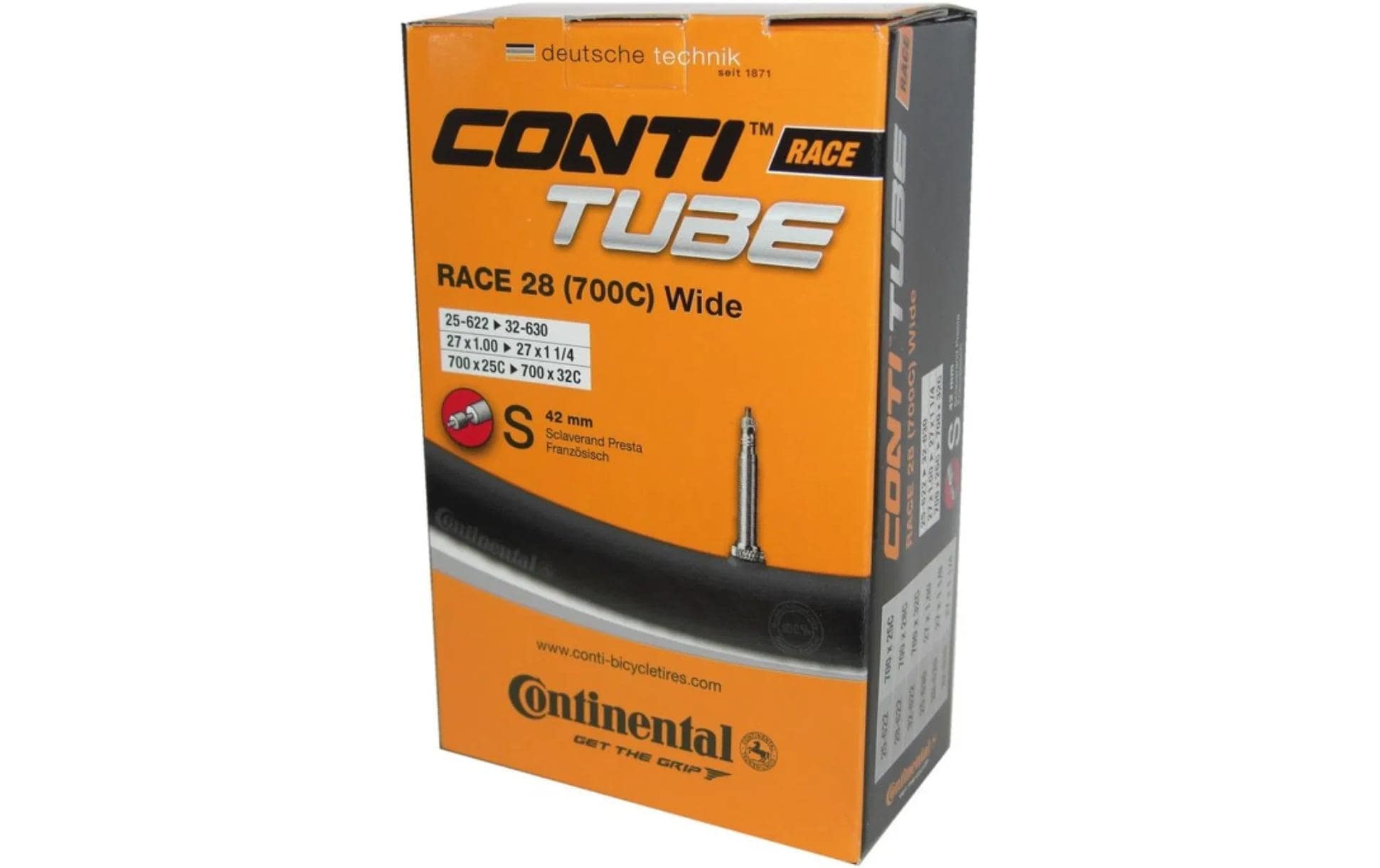 Continental Fahrradschlauch Race Sclaverand/Presta 28