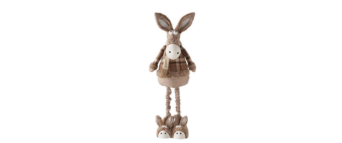 Weihnachtsfigur Esel Duny 30x24x106 cm Boltze
