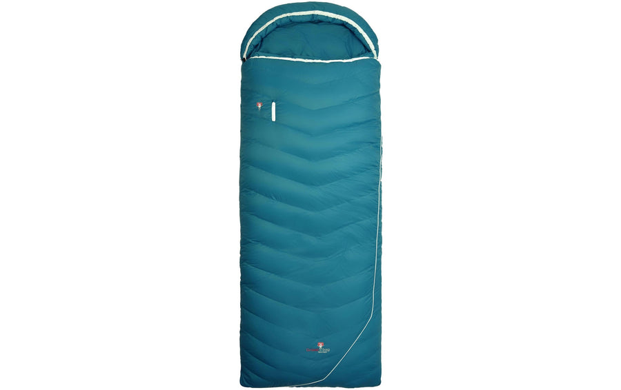 Grüezi Bag Schlafsack DownWool Subzero Comfort 2.0 -1 °C R 185cm,Türkis