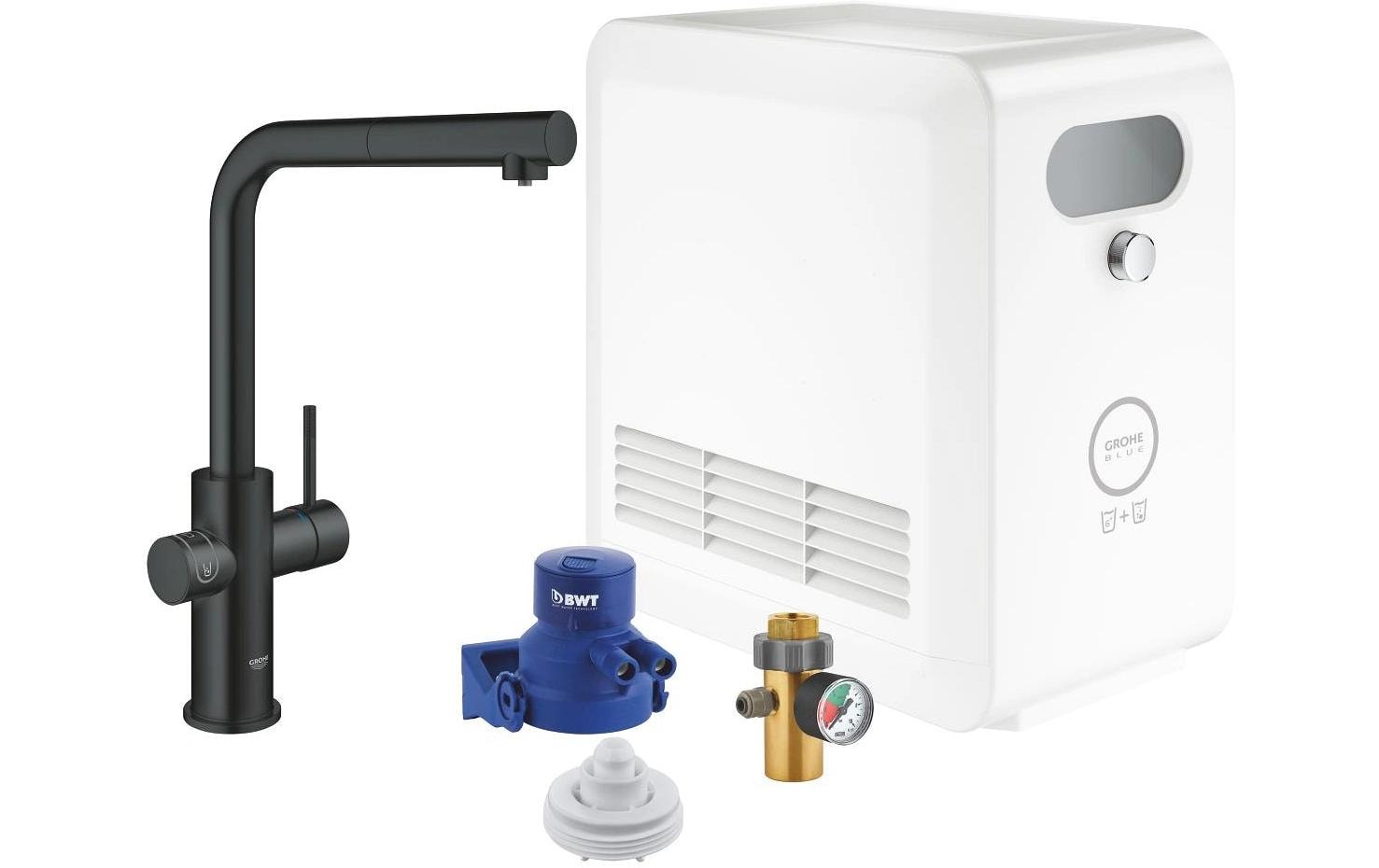 GROHE Küchenarmatur Blue Professional L-Auslauf herausziehbar