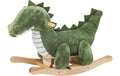 Bloomingville Schaukeltier Arnie Crocodile, Grün, Polyester