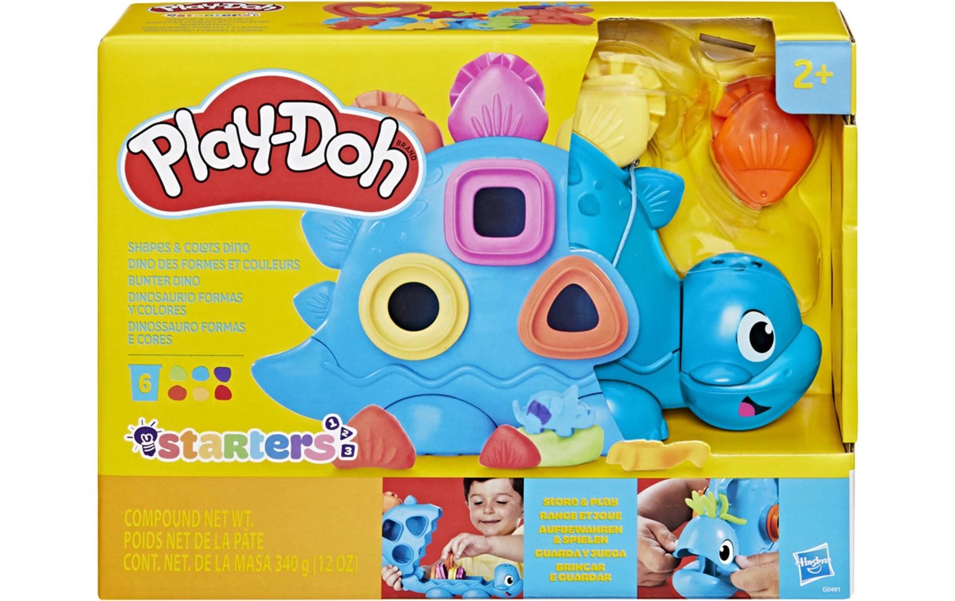 Play-Doh Knetspielzeug Bunter Dino