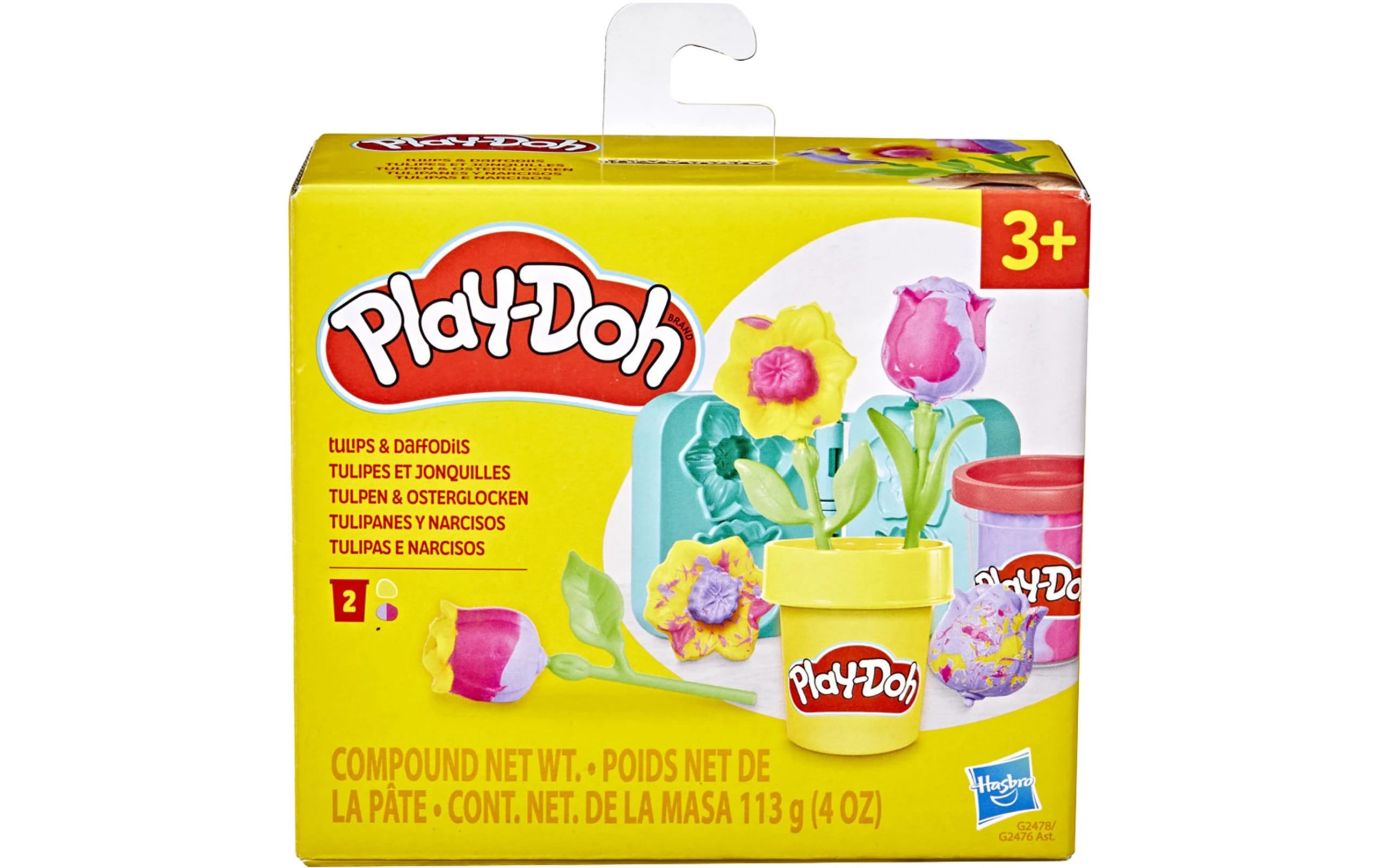 Play-Doh Knetspielzeug Blumen im Töpfchen Assortiert