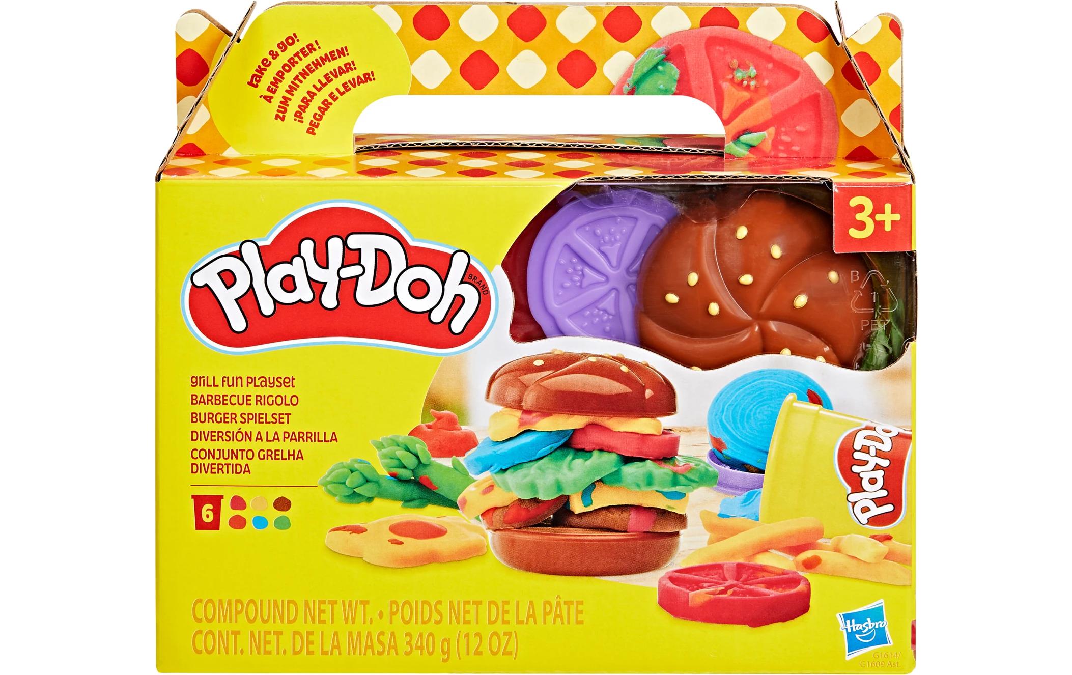 Play-Doh Knetspielzeug Burger Spielset