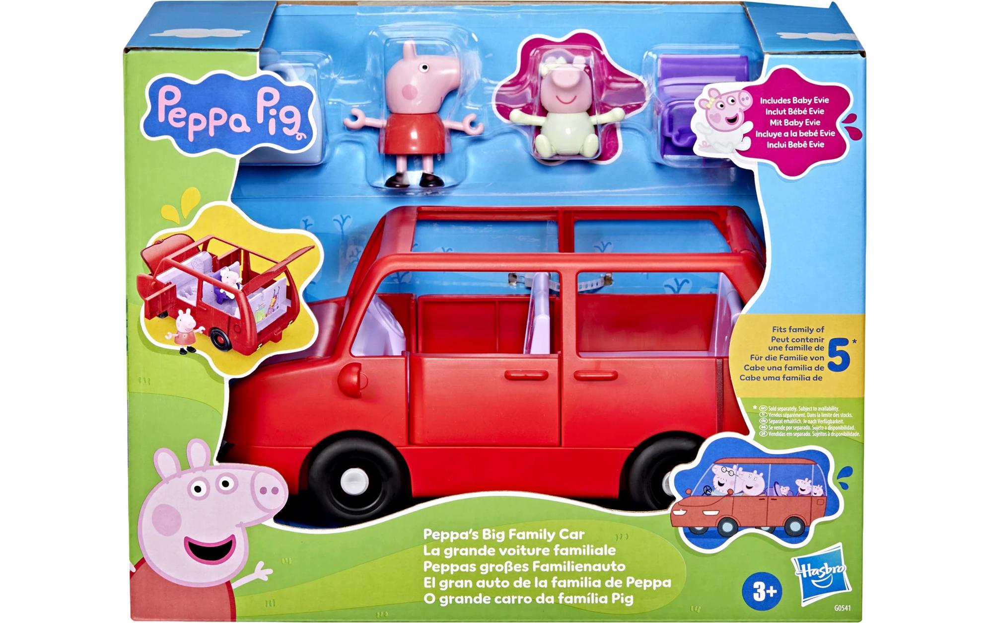 Hasbro Spielfigurenset Peppas grosses Familienauto mit Figuren