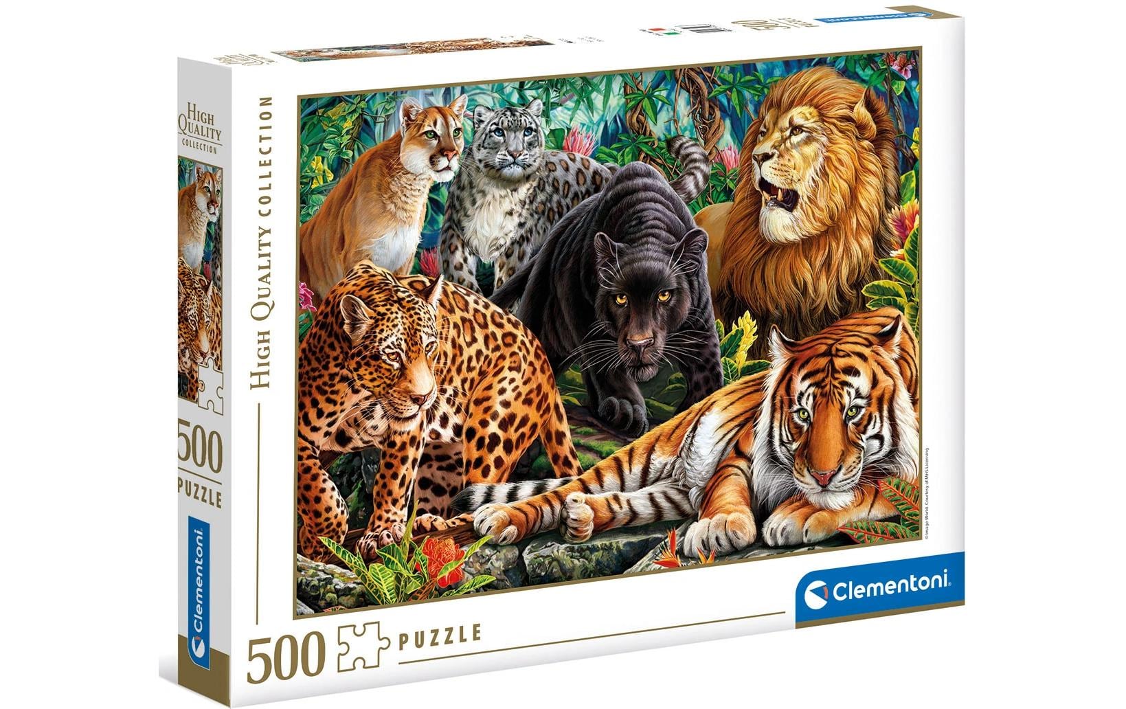 Clementoni Puzzle Tiere der Wildnis