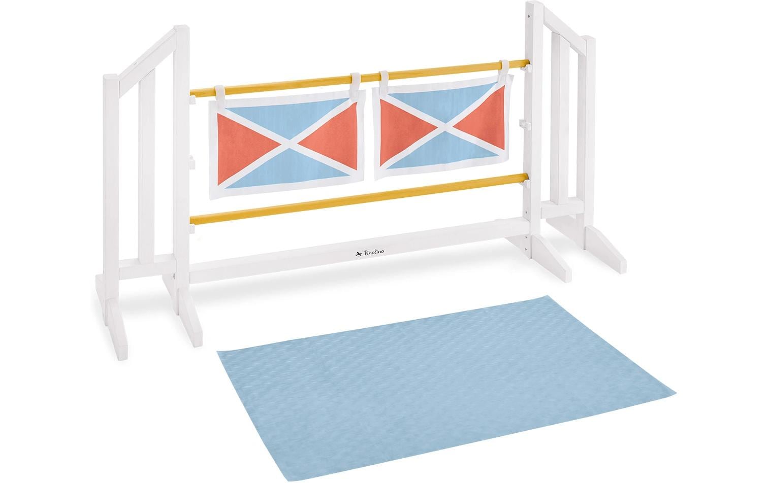 Pinolino Hürden-Set Stormy Tanne weiss bunt lackiert 119 x 34 x 62 cm