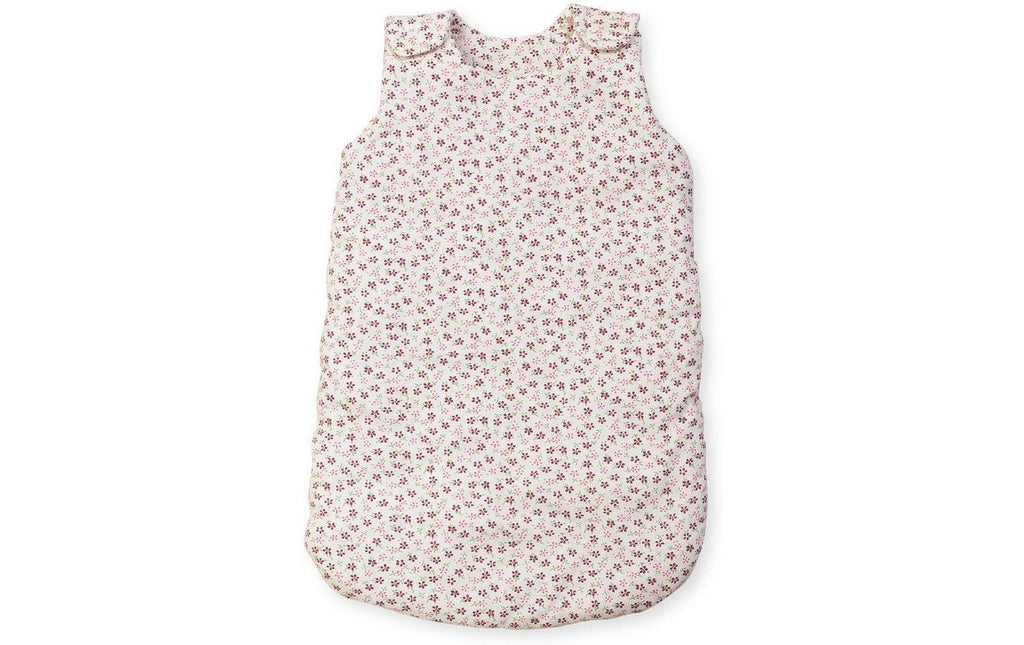 Pinolino Puppenschlafsack Blümchen Baumwolle Polyester 43 x 28 x 2 cm
