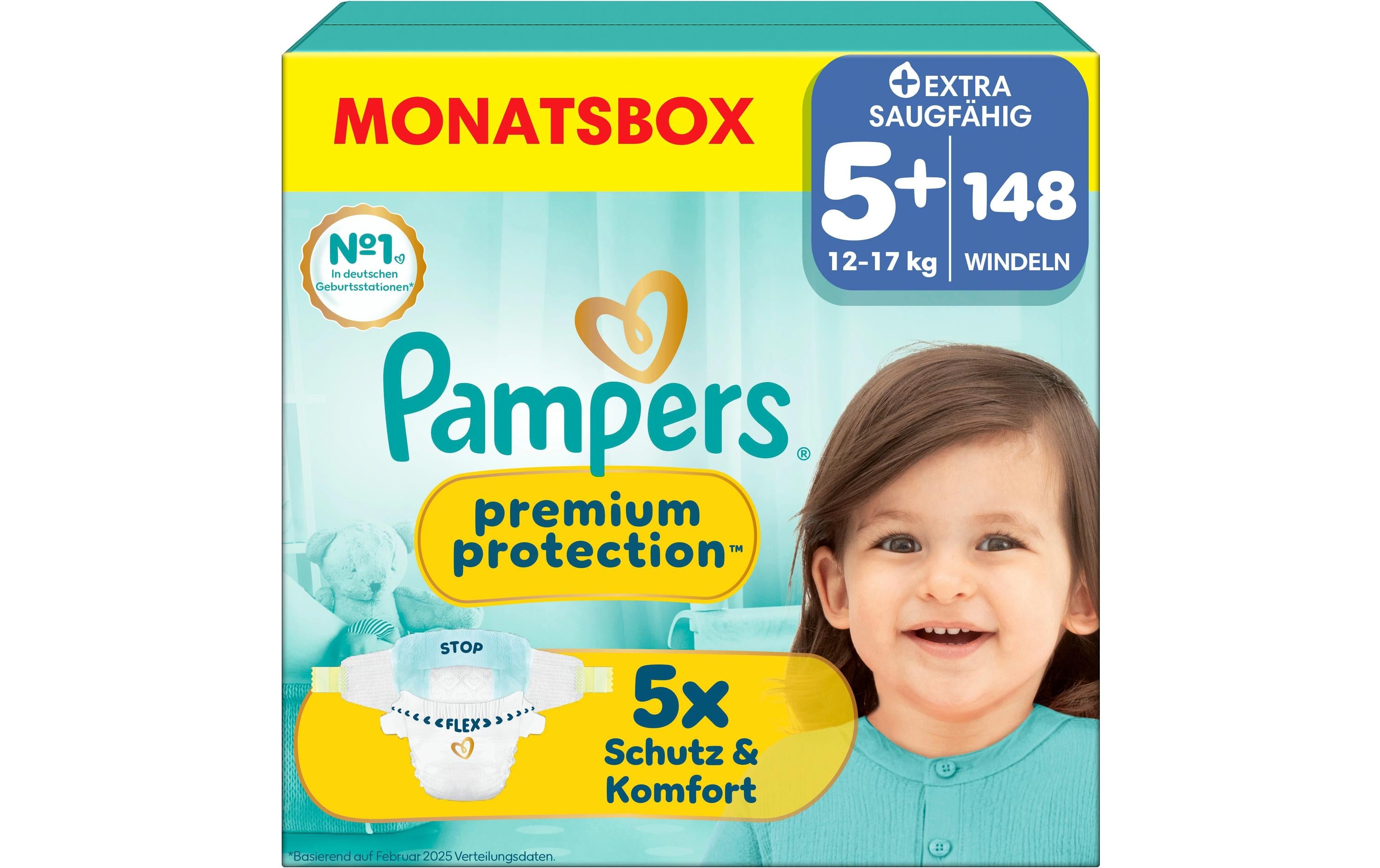 Pampers Windeln Premium Protection Grösse 5