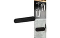 Silwy Metall-Leiste 16 cm Schwarz