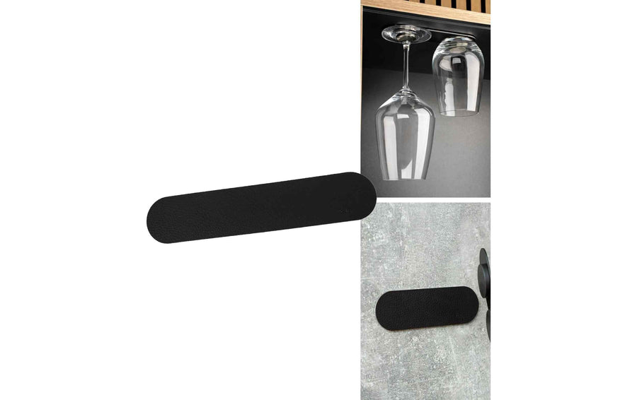 Silwy Metall-Leiste 16 cm Schwarz