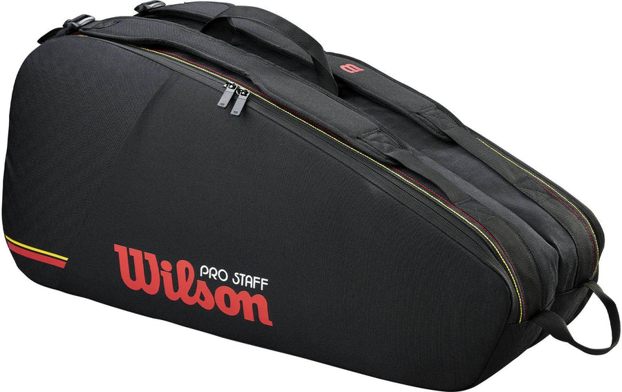 Wilson Rackettasche Pro Staff Classic 6er-Schlägertasche Schwarz