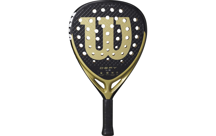 Wilson Padelschläger Defy LS V1 Schwarz/Gold