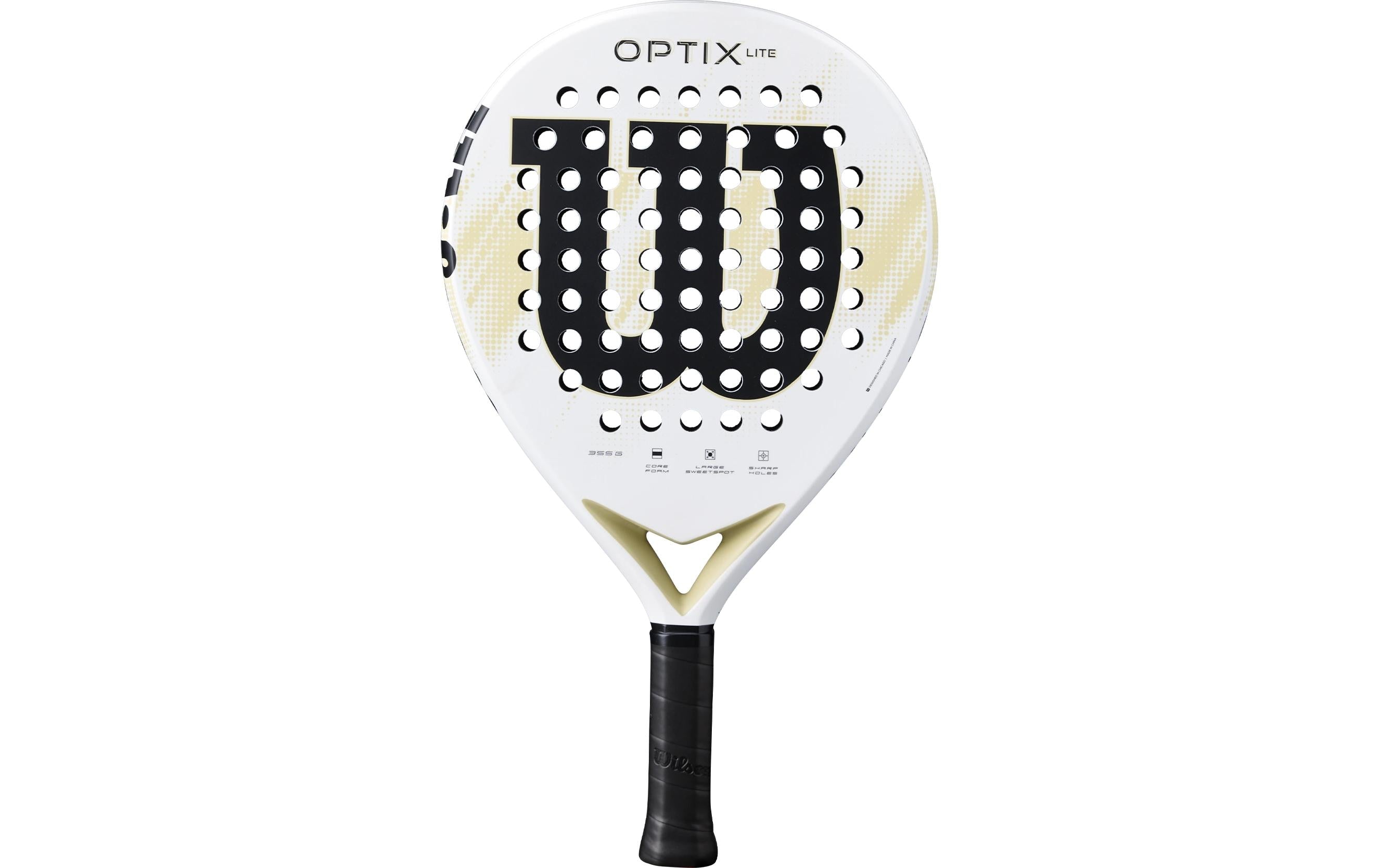 Wilson Padelschläger Optix V2 Lite Weiss/Schwarz