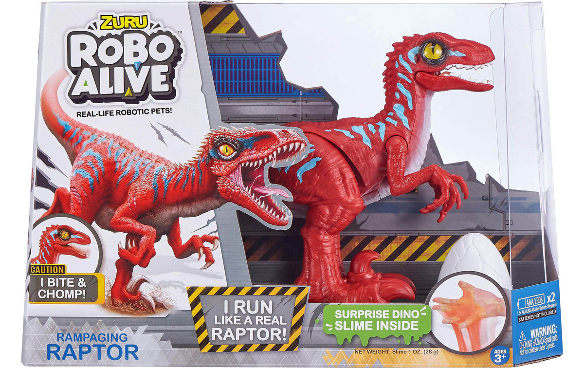 Zuru Spielzeugfigur Robo Alive Dinosaurier Raptor