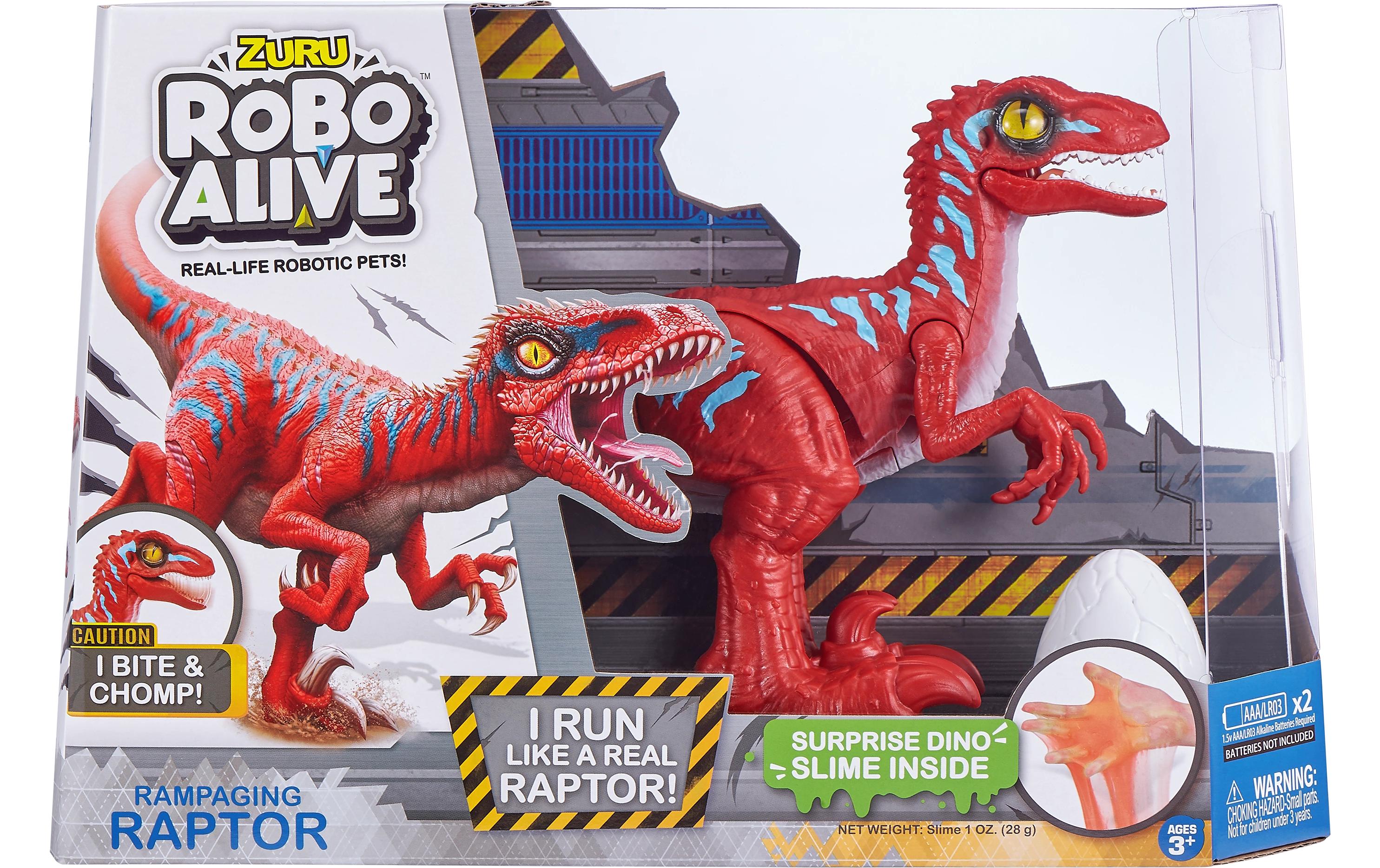 Zuru Spielzeugfigur Robo Alive Dinosaurier Raptor