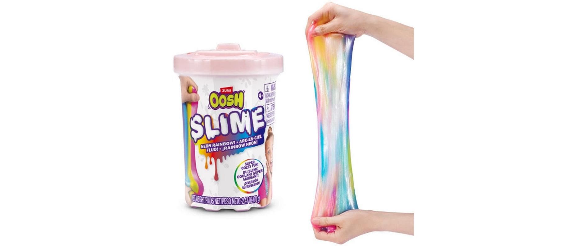 Zuru Oosh Schleim Kleine Dose (70g) Series 2 - Assortiert