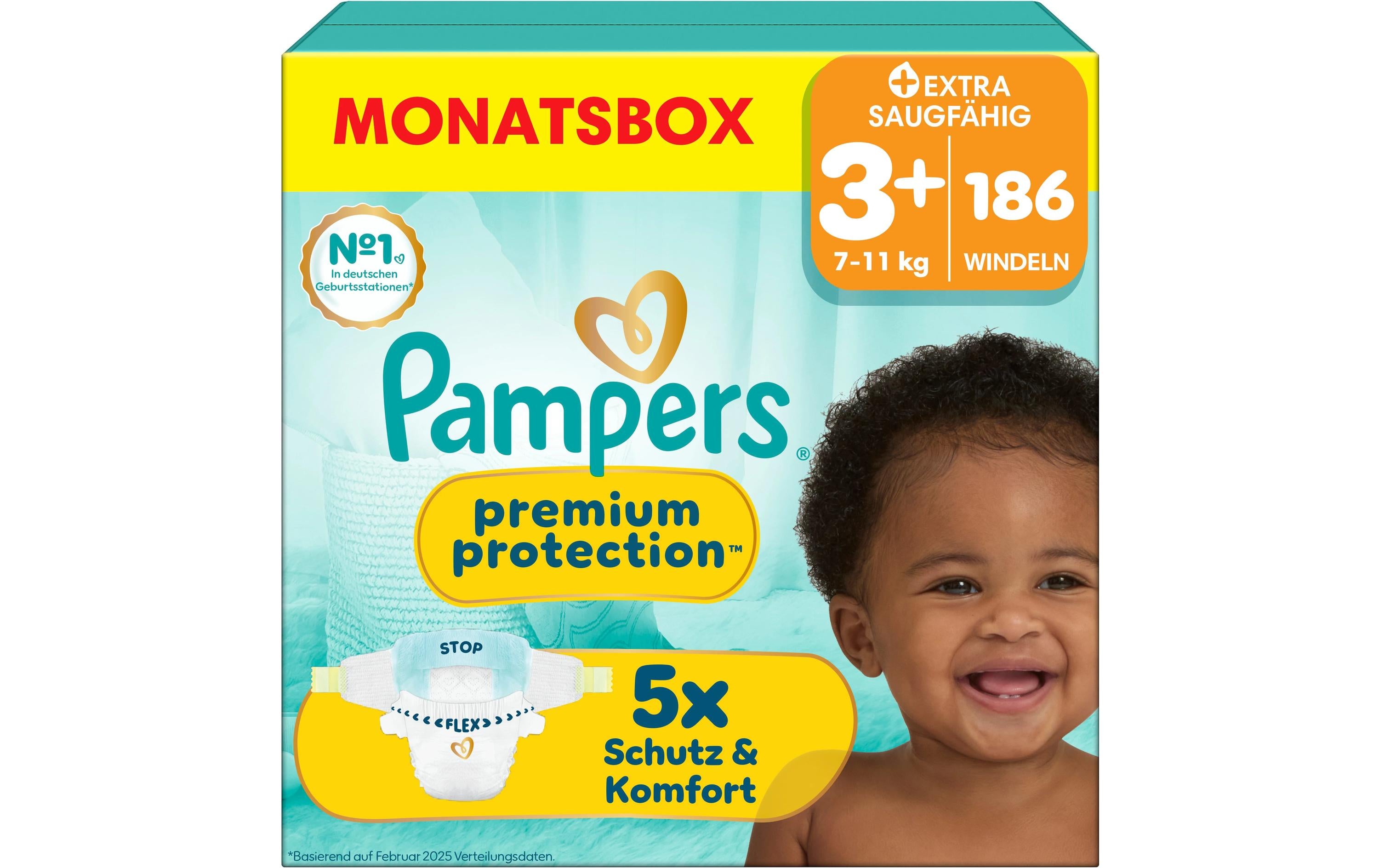 Pampers Windeln Premium Protection Grösse 3