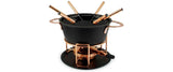 Swissmar Fleischfondue-Set Realp 11 Teile, Schwarz/Kupfer