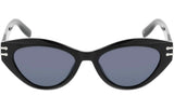 SMARTY Sonnenbrille Glarus Black/Silver, mit Etui