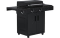 Heat Gasgrill Grillstation 2-Brenner Schwarz Metall 145 cm Grills & Feuerstellen Outdoorchef