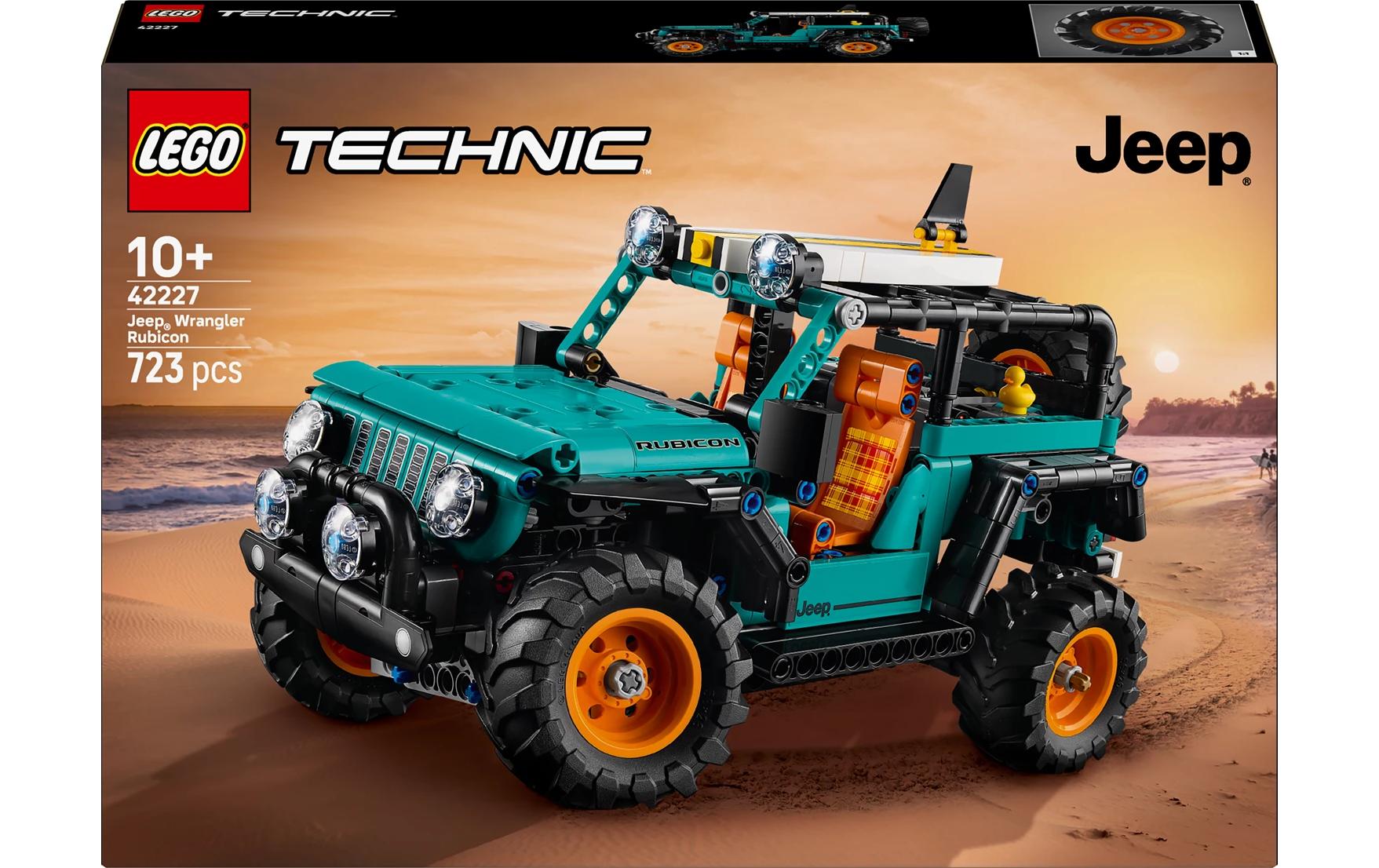 LEGO® Technic Jeep Wrangler Rubicon Geländewagen 42227