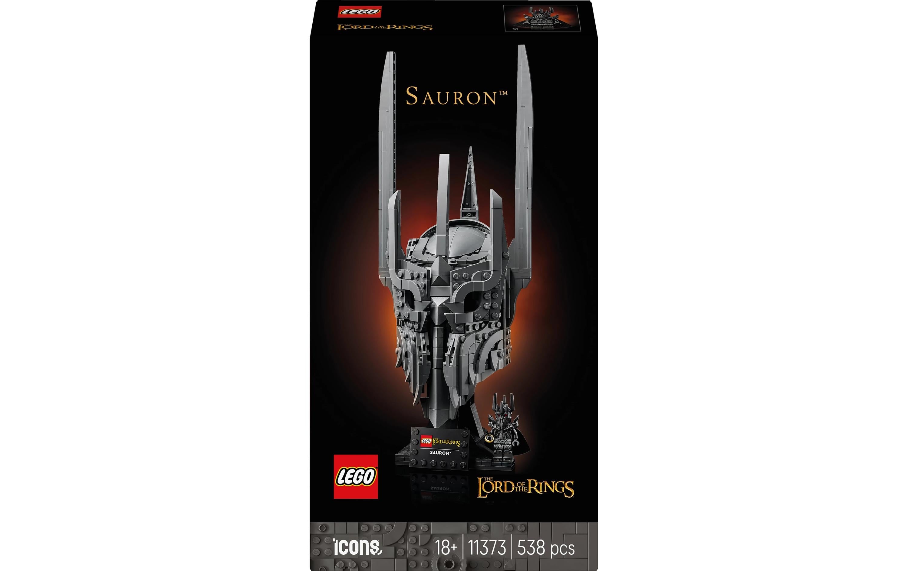 LEGO® Icons Der Herr der Ringe: Saurons Helm 11373