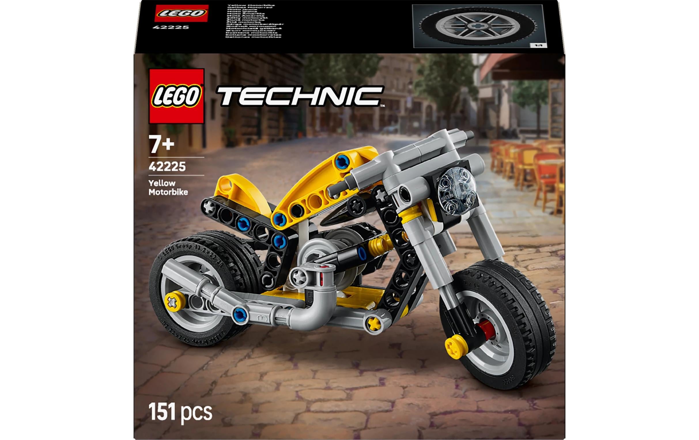 LEGO® Technic Gelbes Motorrad 42225