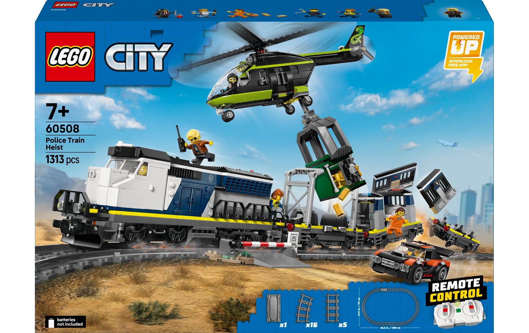 LEGO® City Überfall auf den Polizeizug 60508