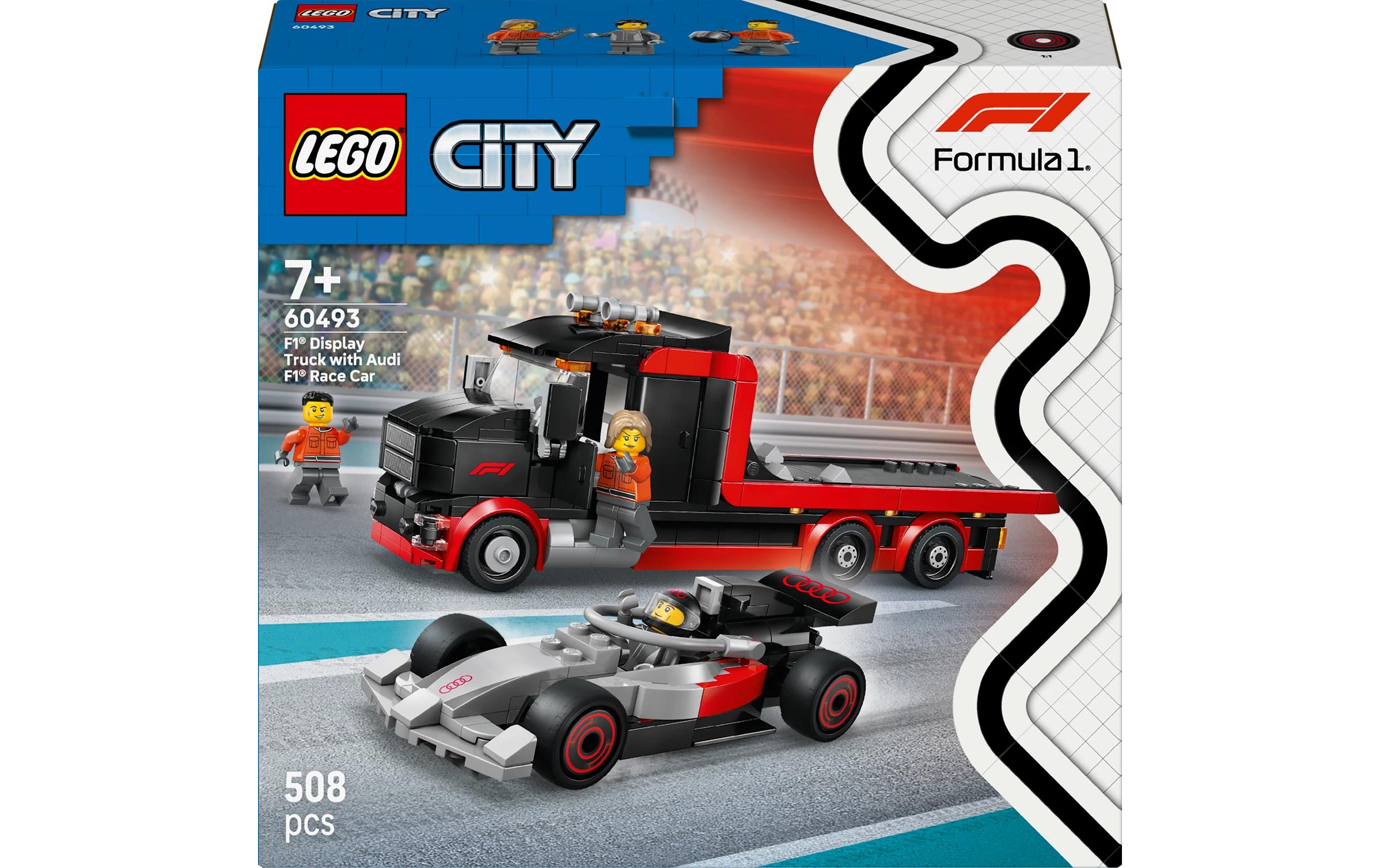 LEGO® City F1 Truck mit Audi F1 Rennwagen 60493