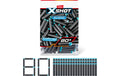 X-Shot Excel Nachfüllpackung 80 Darts Series 1