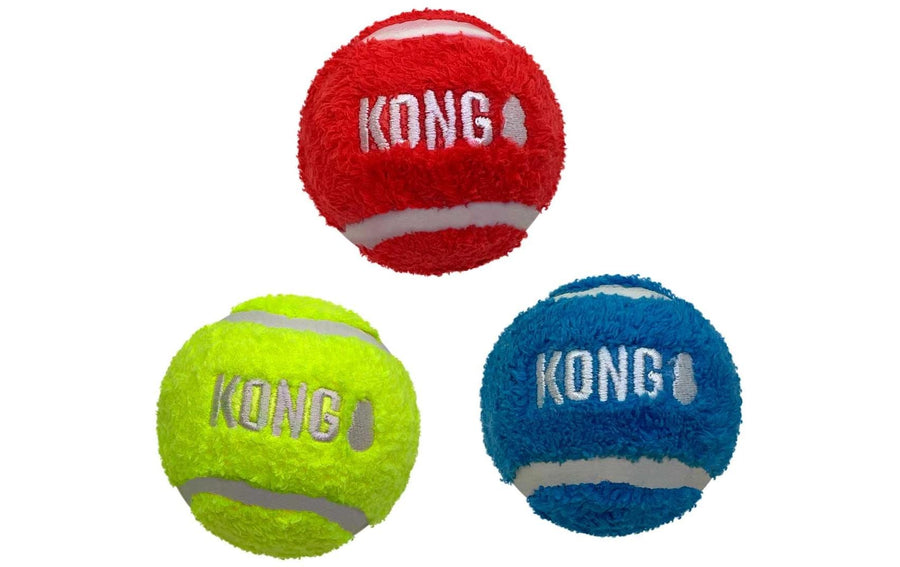 Kong Hundeball Sport Softies 3-er Pack, assortiert, M