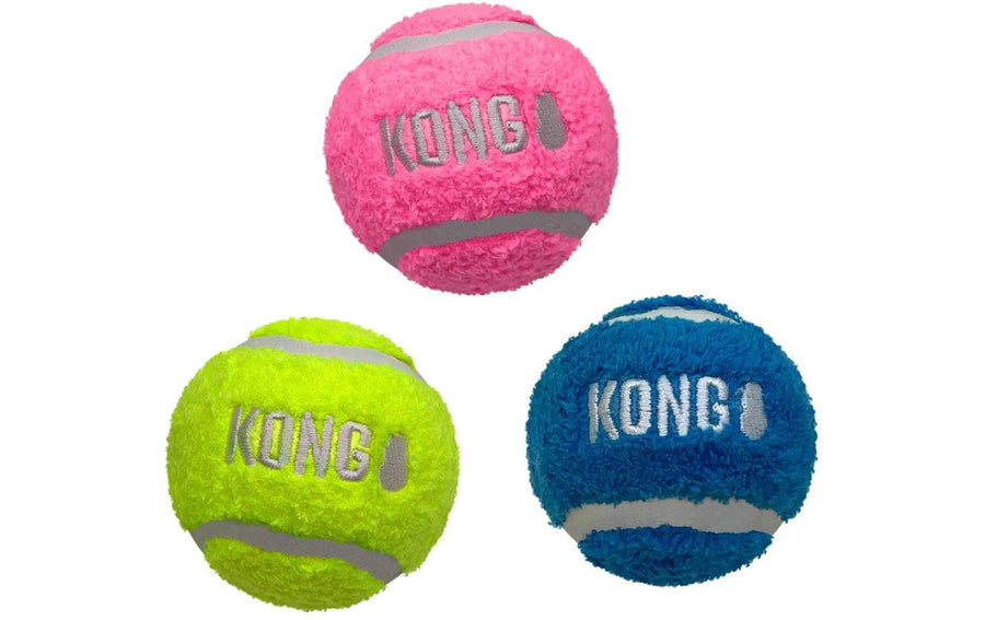 Kong Sport Softies Ball 3-er Pack, assortiert, S