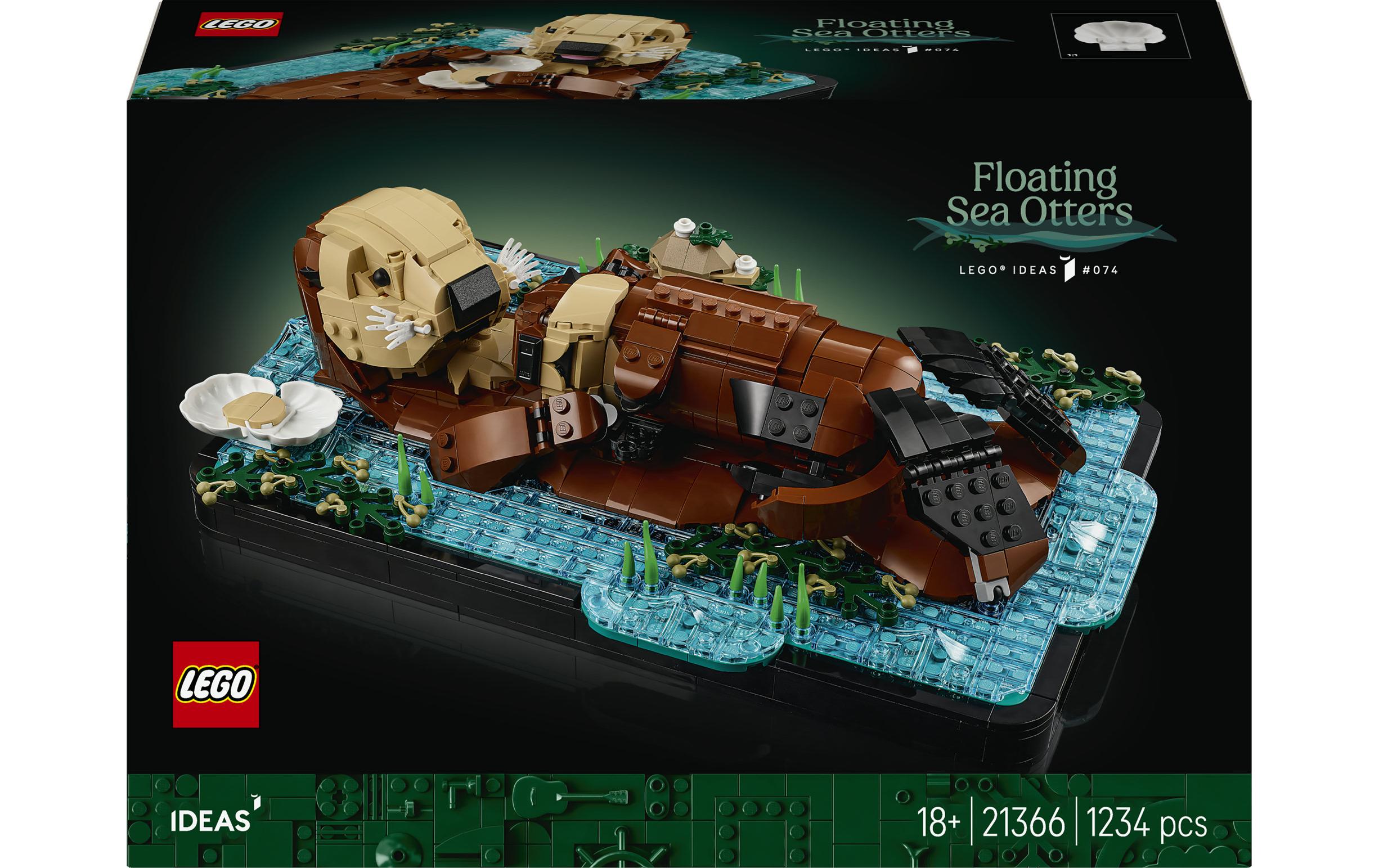 LEGO® Ideas Schwimmende Otter 21366