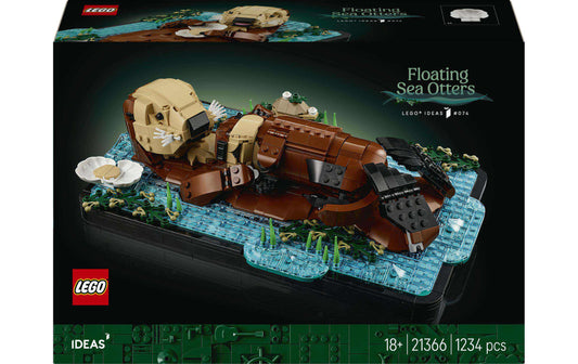 LEGO® Ideas Schwimmende Otter 21366