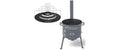 Utschak Grillplatte Stahl rund Ø40 cm für Grillabende Grills & Feuerstellen GRILLPETER